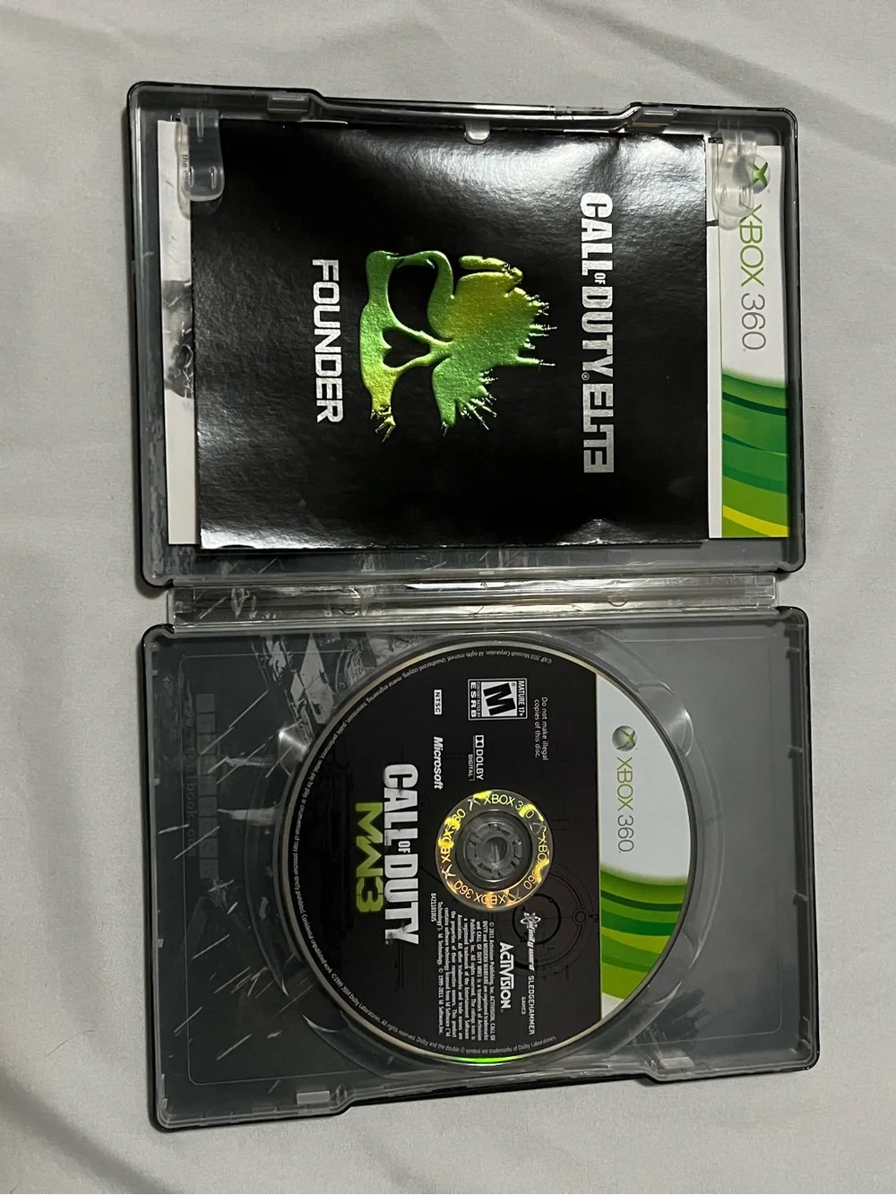 Original Xbox 360 Modern Warfare 3 Collectors Hardened Edition